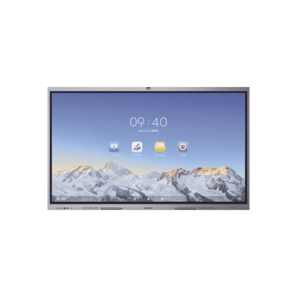 Pantalla Interactiva Touch de 65" Android 13 (Actualizable a Android 14) / Certificado EDLA / Cámara Web 8 MP / Resolución 4K / Bocinas Integradas / Entradas HDMI y VGA / Incluye 2 Lápices para Escribir
