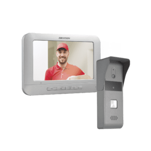 Kit de Videoportero Analógico con Pantalla LCD a Color de 7" / Frente de Calle para Exterior IP65 / Salida de Relevador