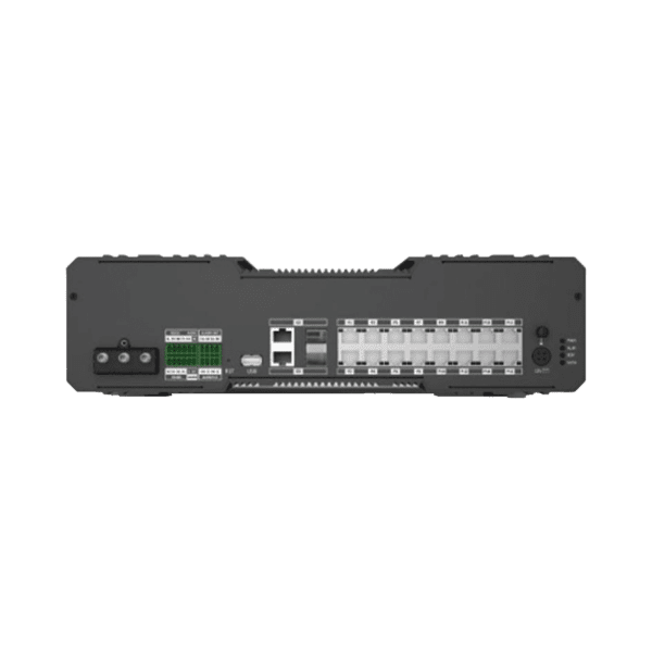 Terminal de Gestión de Tráfico / Hasta 16 Cámaras / Almacenamiento de Video y Audio / Instalación Fácil HDD / Bajo Consumo Energético / Alarmas de Audio /Interfaz Web