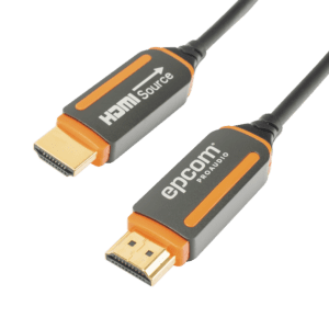 Cable HDMI de Fibra Óptica de 15m | Alta Definición | Version 2.0 | Alta velocidad 18Gbps | 4K@60Hz | HDCP 2.2 | Resistente a EMI y RFI