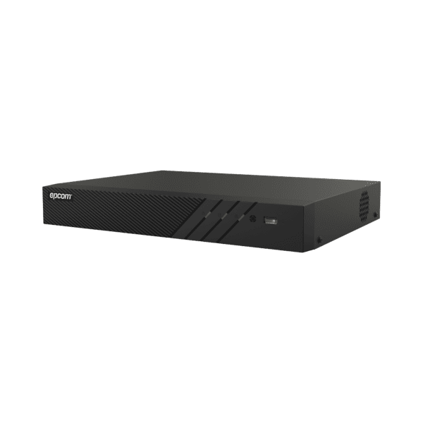 DVR 16 Canales TURBOHD + 8 Canales IP / 5 Megapixel Lite - 3K Lite / Audio Bidireccional por Coaxitron / Reconocimiento Facial / ACUSENSE (Evista falsas alarmas) / 1 Bahía de Disco Duro / Salida de Video en Full HD