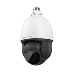 PTZ IP 5 Megapixel / 30X Zoom / 200 mts IR / H.265 / IA (Filtro de Humanos y Vehiculos) / Merodeo / PoE++ / Exterior IP67 / IK10 / ONVIF / NDAA / Serie 35 / 256 GB microSD / Audio E/S / Alarma E/S / Wiper / Honeywell Security