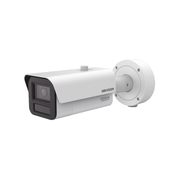 Bala IP 4 Megapixel / Lente Mot. 2.8 - 12 mm / 60 mts IR EXIR / 2 Analiticos Simultaneos / DeepinView / 2 Micrófonos Integrados / IP67 / IK10 / H.265+ / WDR 150 dB / Captura Facial / Búsqueda por Atributos / Micro SD