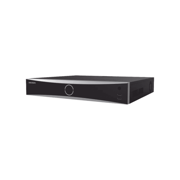 NVR 32 Megapixel (8K) / Reconocimiento Facial (Base de Datos) / 16 Canales IP / 4 Bahías de Disco Duro / 16 Puertos PoE+ / HDMI en 8K / ACUSENSE / Soporta POS / AcuSearch