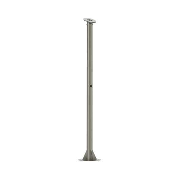 Poste para Cámara ANPR / Compatible con DS-TCG406-E / Altura de 1.5 Metros /  Color Gris