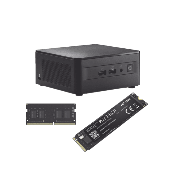 ASUS NUC KIT / ESTACION DE TRABAJO / CORE I5 12VA GENERACION / RAM 16GB / SSD 256