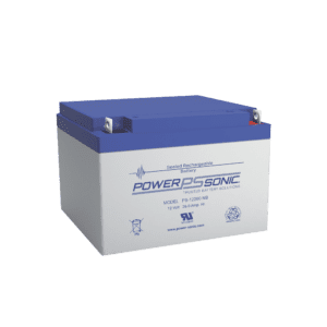 Batería 12V, 26AH, Para Respaldo, Tecnologías AGM/VRLA, 5 Años Vida Útil, Terminales T12, Reconocida UL