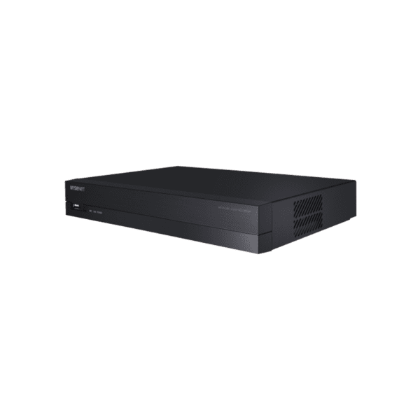 NVR 8 Megapíxel / 4 canales / H.265 / P2P Wisenet / 4 puertos PoE