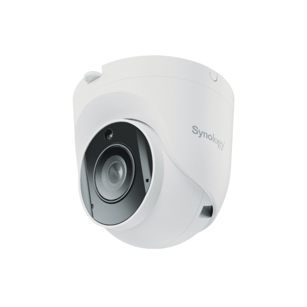 Cámara Turret 5MP, Lente 2.8mm, Ranura microSD, Incluye licencia para grabación Surveillance Station﻿