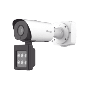Cámara Bullet Inteligente con IA, Luz Suplementaria y Reconocimiento Vehicular para Monitoreo de Tráfico
