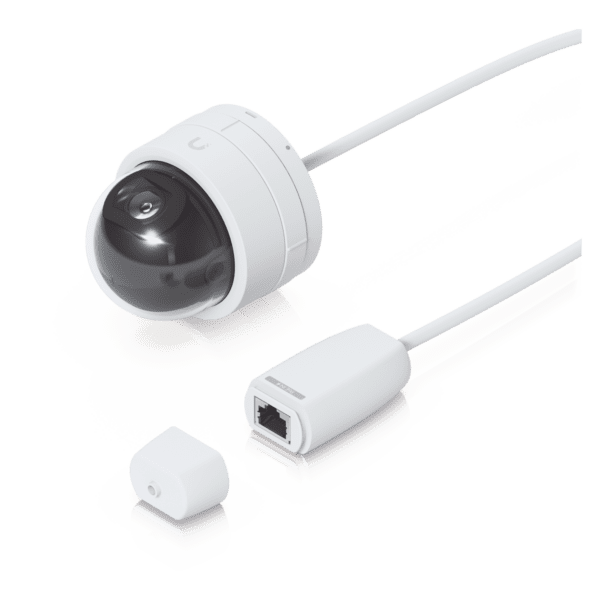 Cámara IP UniFi G5 Domo Ultra, de bajo perfil para interior, 2K (4MPX), ángulo amplio 102.4°, visión nocturna IR hasta 20 mts, detección de eventos, para pared o techo