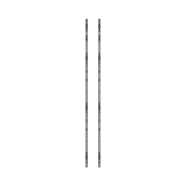 KIT 5 X 2 DE MONTAJE P/PANELES LED USO EN INTERIOR COMPATIBLE CON LINEAS IER/IFR
