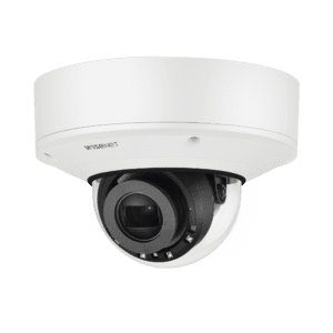 Cámara IP Domo Exterior Antivandálico 2MP / Lente Motorizado 2.8-12mm / Extensor POE / IR 50M / WDR 150db / H.265 & WiseStream II
