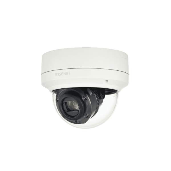 Cámara IP Tipo Domo Exterior de 2MP con Función de identificaron de placas LPR / Lente Motorizado de 5.2 - 62.4mm / WDR 150dB / Diseñado para aplicaciones de baja velocidad 0 a 90 Km/h